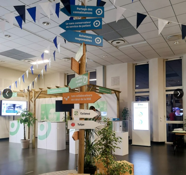 Guirlandes Tissu Maille - Triangle - 20x30cm