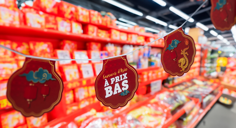 Guirlandes papier synthétique