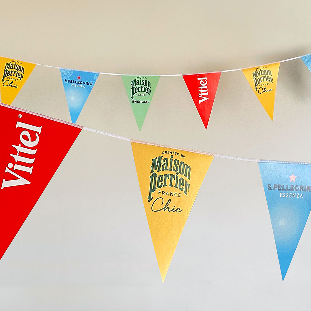 Guirlandes Papier Triangle 15x21cm