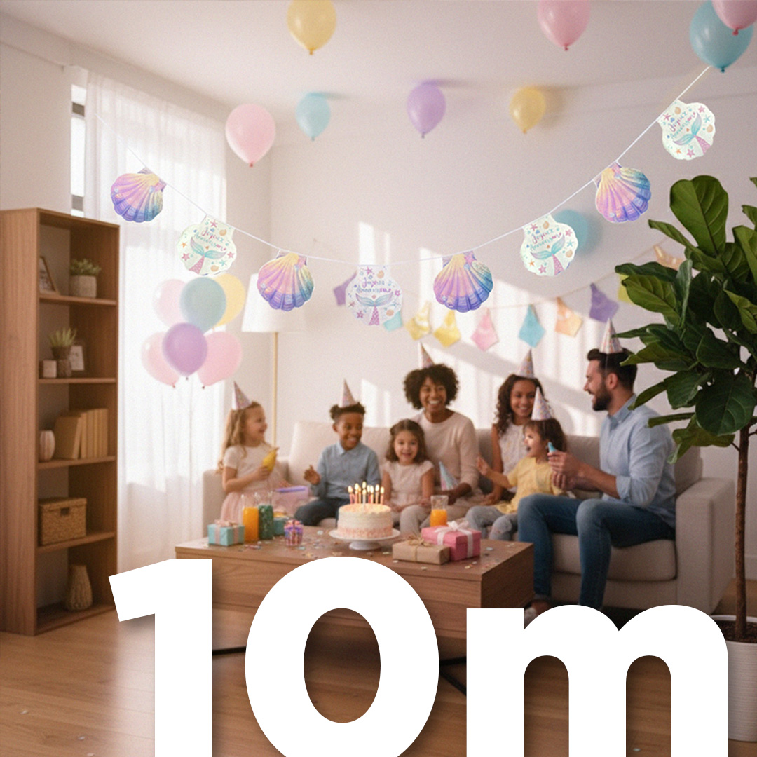 Guirlande Papier 10m Particulier