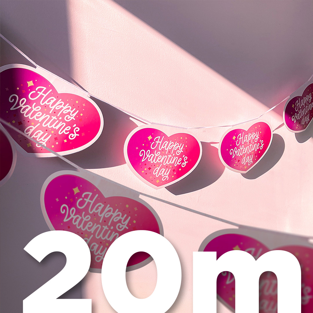 Guirlande Papier 20m Particulier